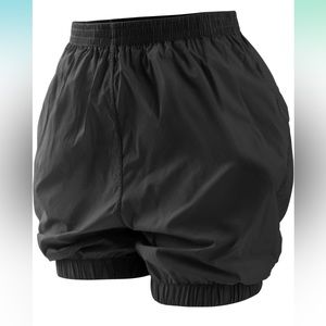 Ballet trash bag shorts